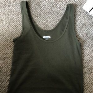 old navy cropped tank